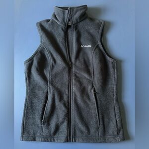 Columbia Black Fleece Vest